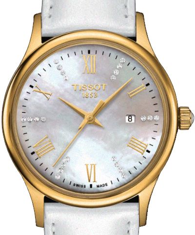 TISSOT T-Gold Quarz Perlmutt