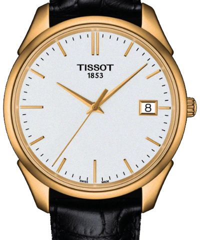 TISSOT T-Gold Quarz Weiß