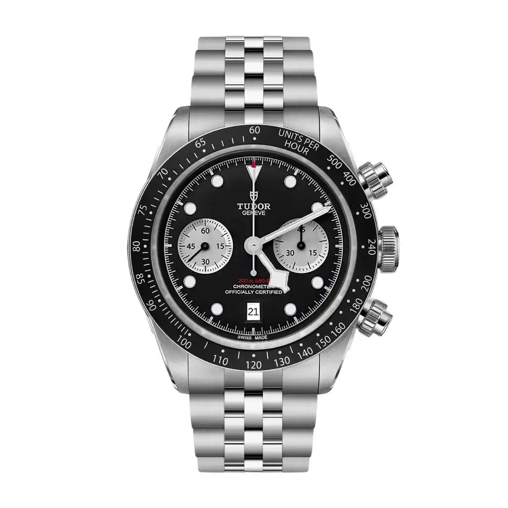 Tudor Black Bay M79360N-0013 Black Dial Stainless Steel 41mm Watch