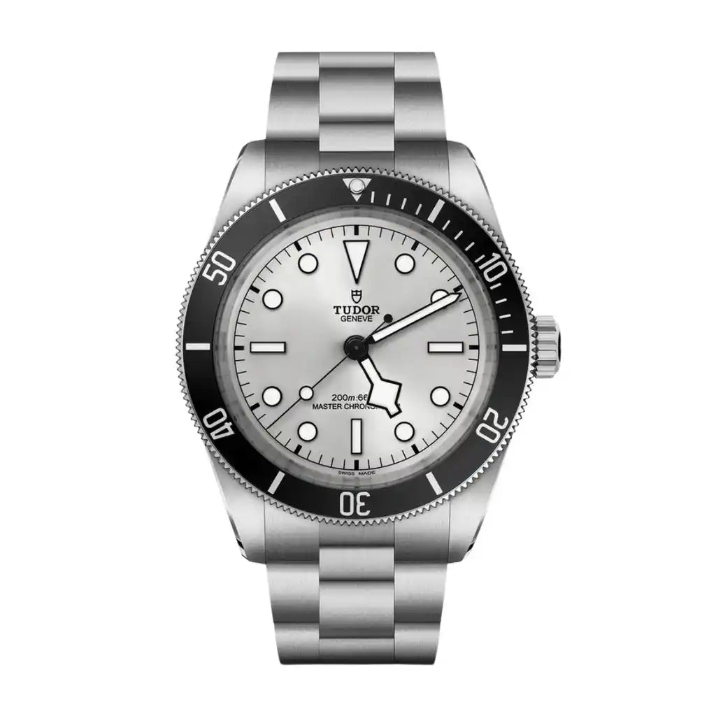 Tudor Schwarz M7943A1A0NU-0002 – Uhr mit Silber und Edelstahlgehäuse, 43 mm