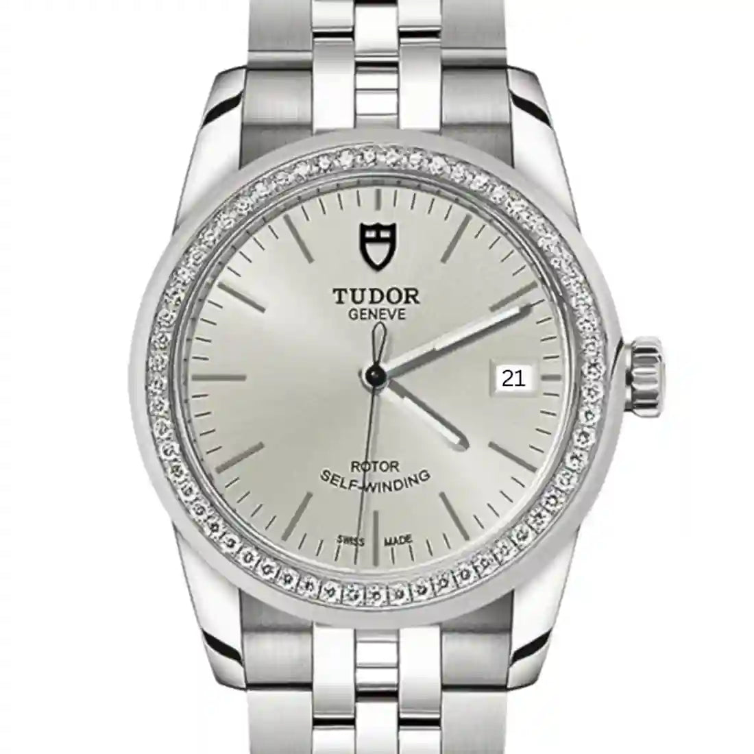 Tudor Glamour Automatic Silver 36mm