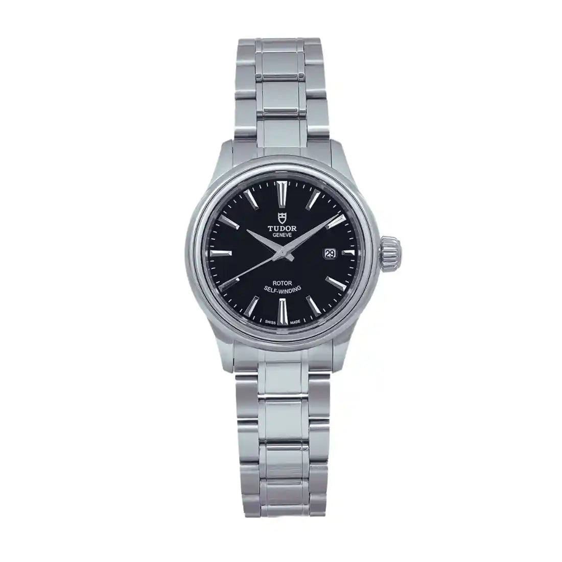 Tudor Style Automatic Black 28mm