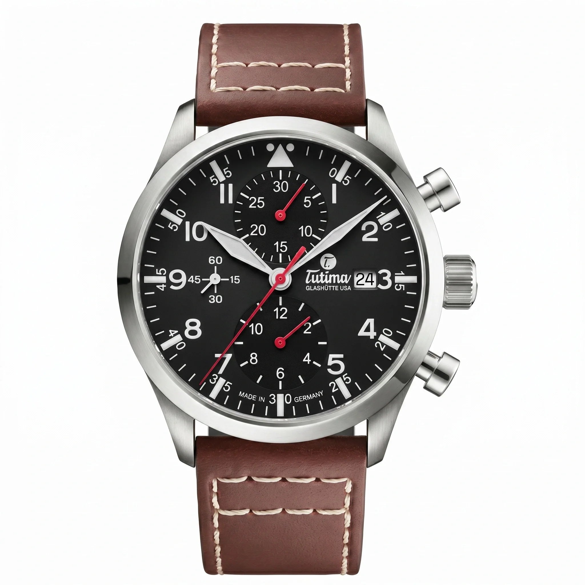 Tutima Glashütte Flieger Automatique Noir 41mm