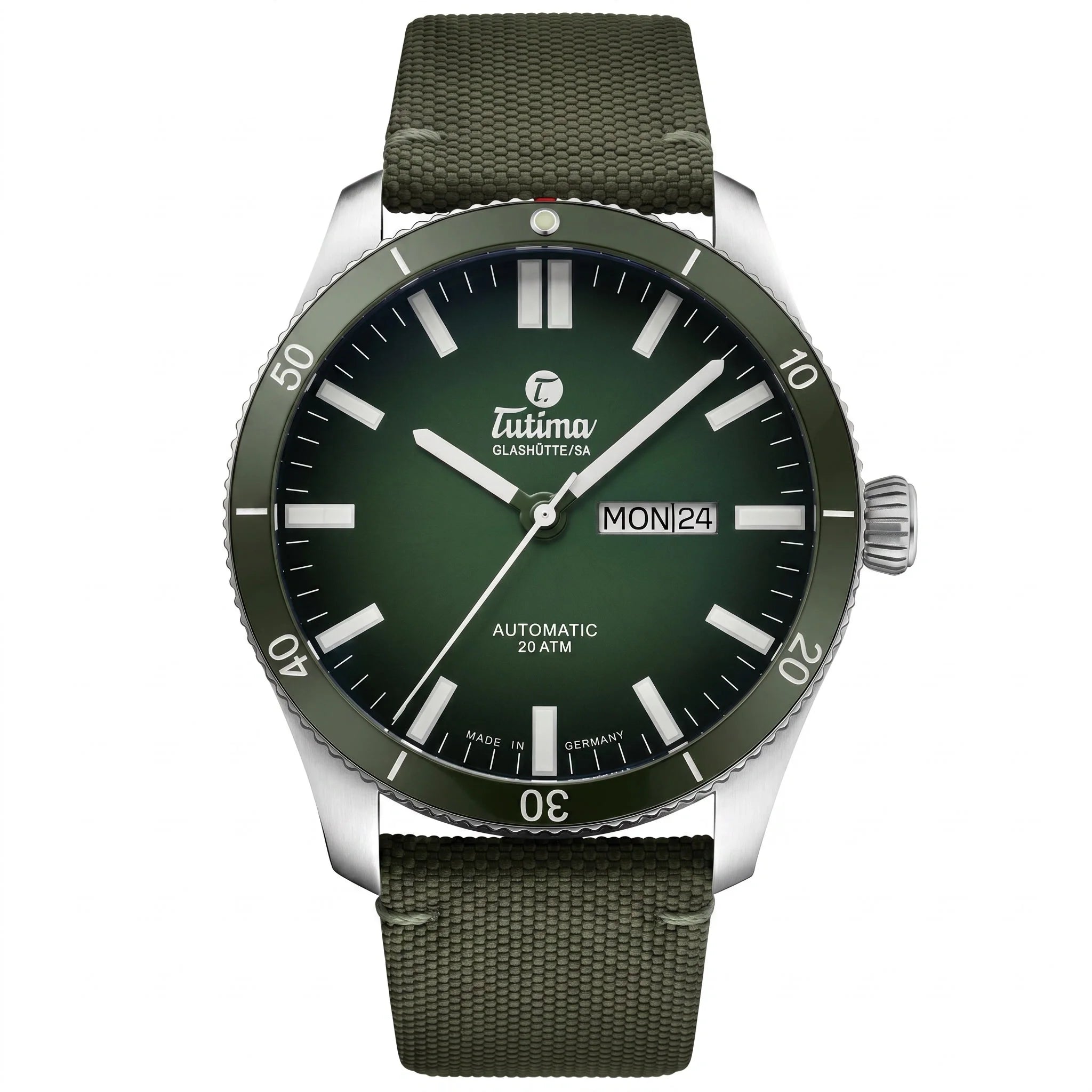 Tutima Glashütte Grand Flieger Automatic Green 43mm