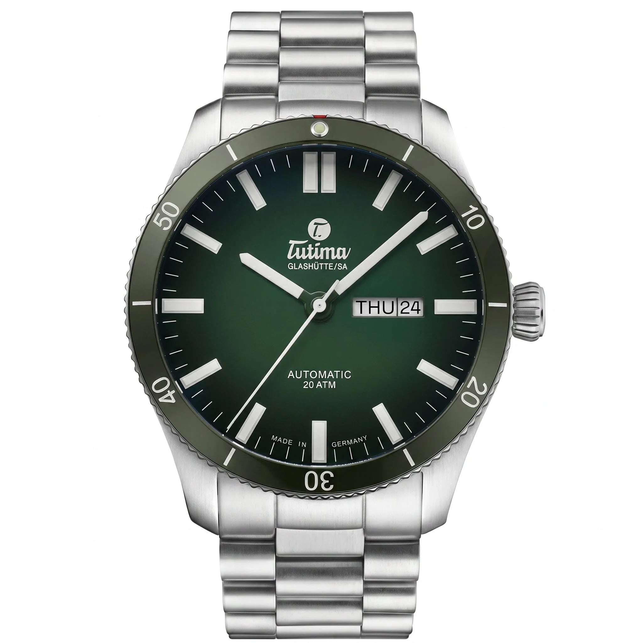 Tutima Glashütte Grand Flieger Automatic Green 43mm