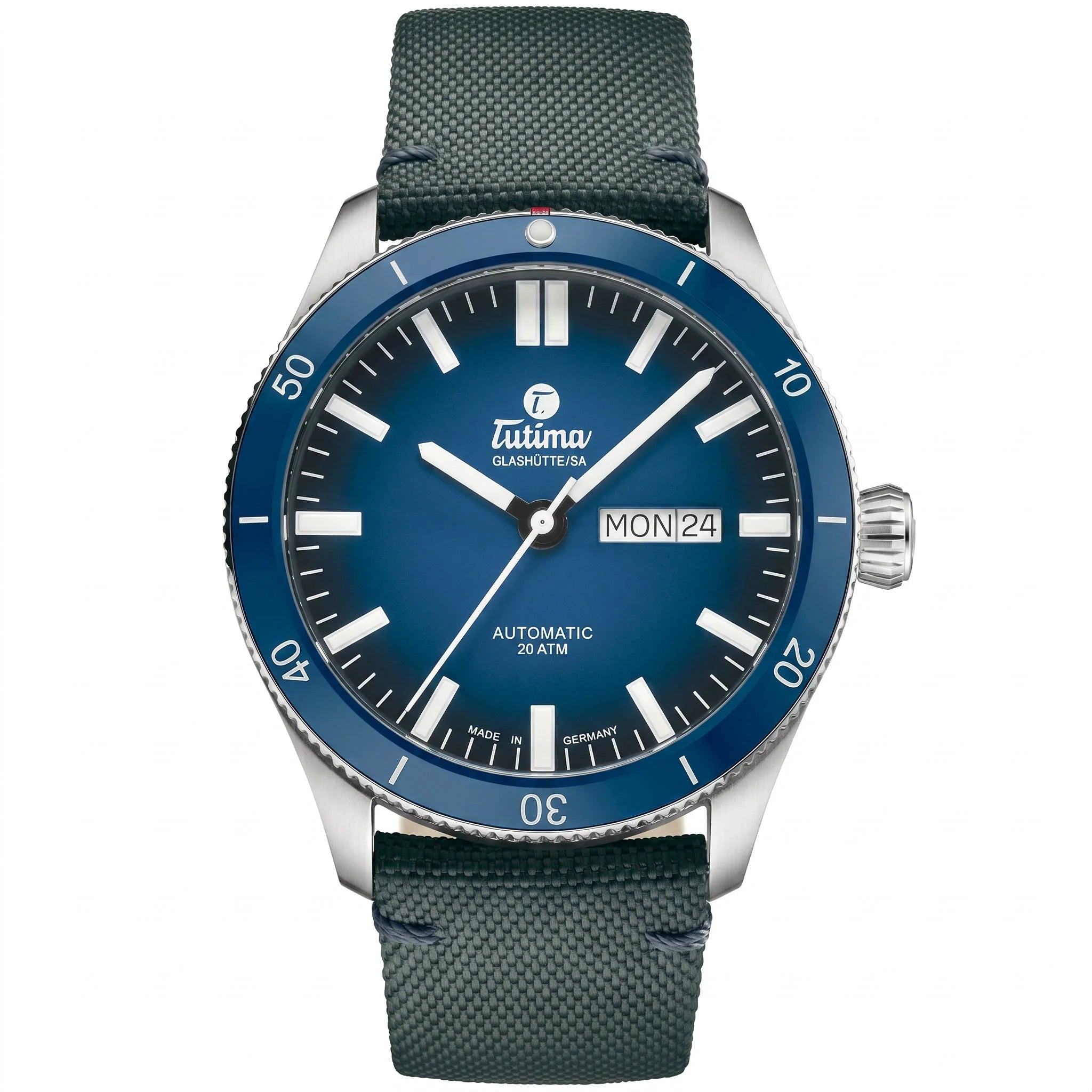 Tutima Glashütte Grand Flieger Automatic Blue 43mm