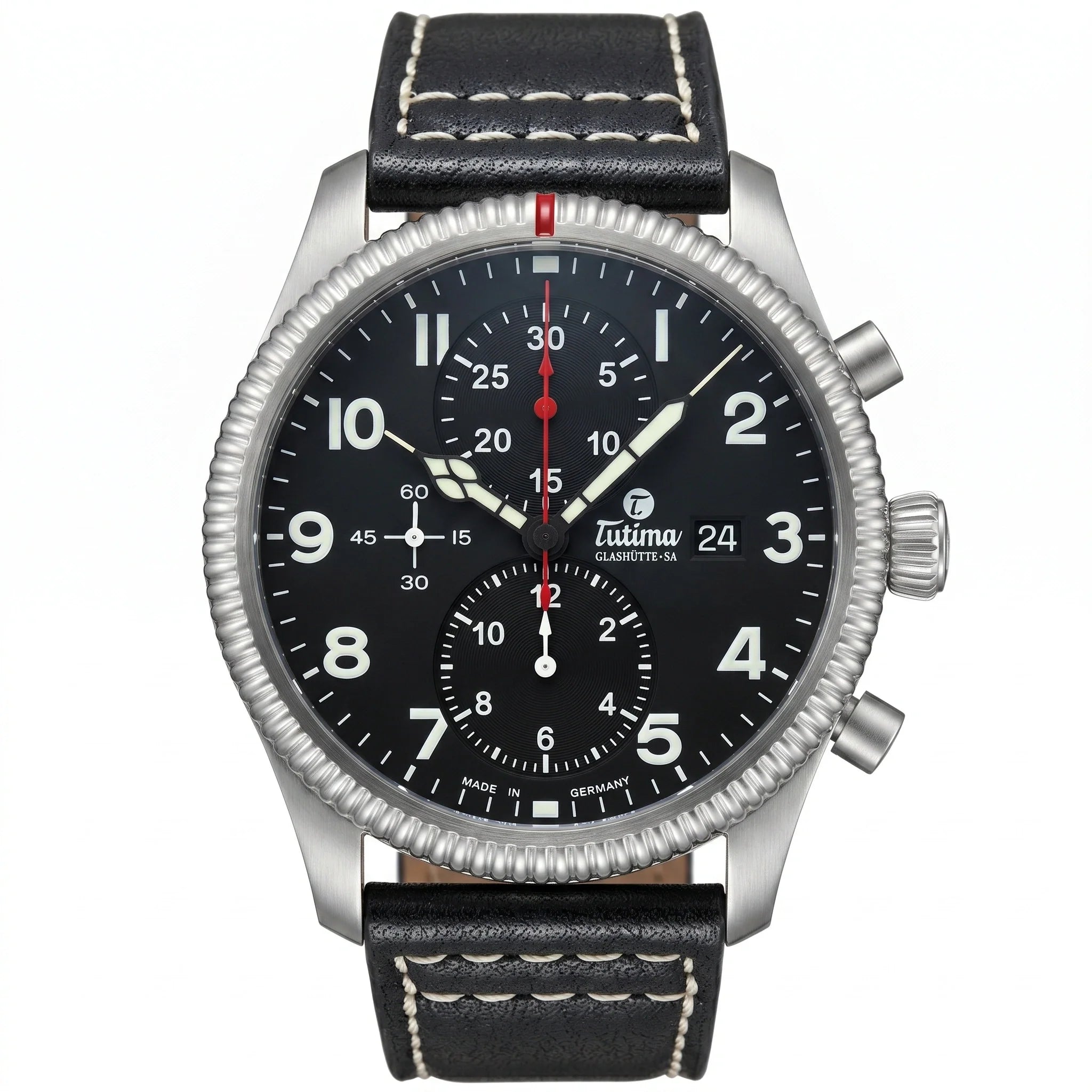 Tutima Glashütte Grand Flieger Automatic Black 43mm