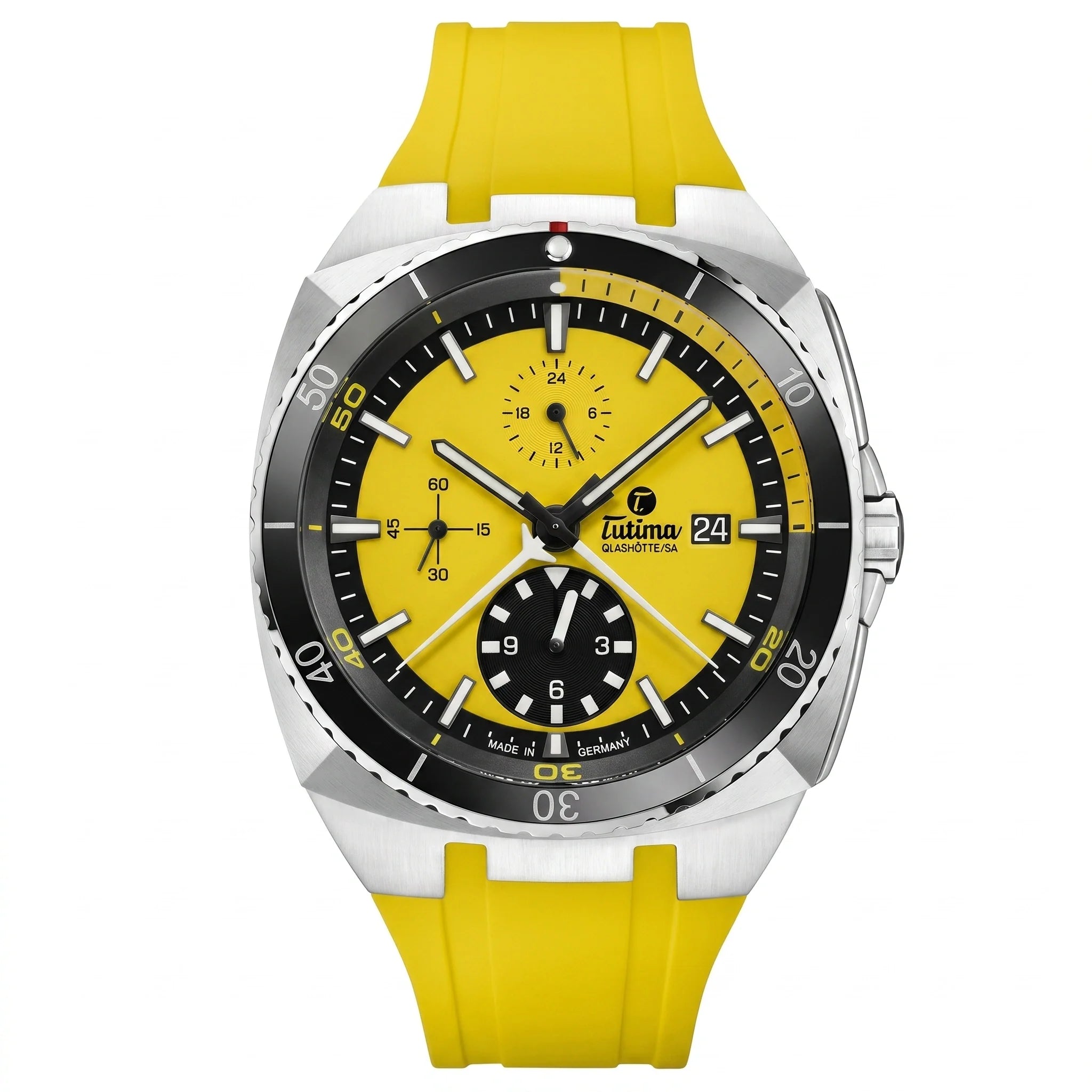 Tutima Glashütte Saxon Automatic Yellow 43mm