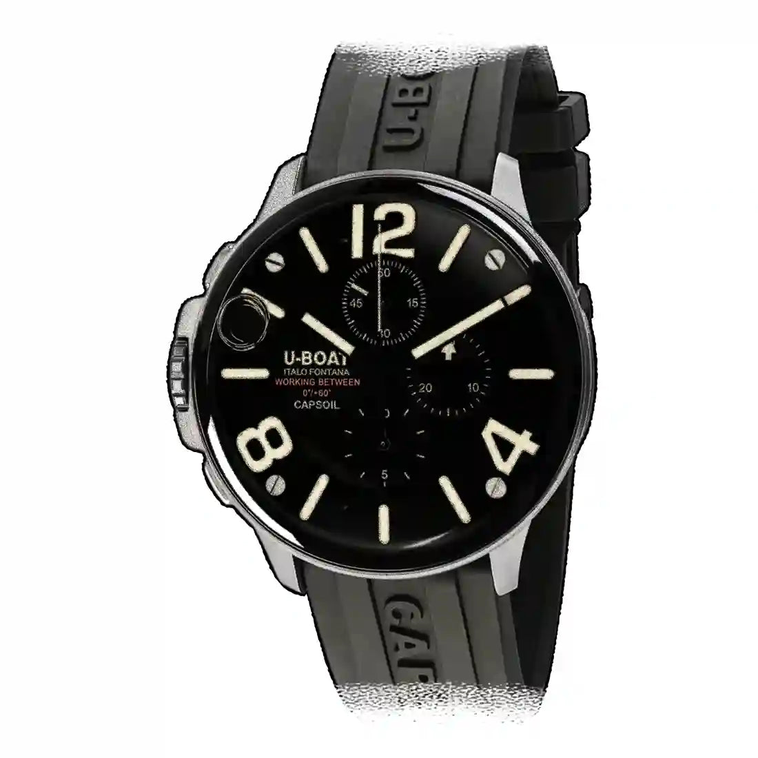 U-Boat Capsoil Quarz Schwarz