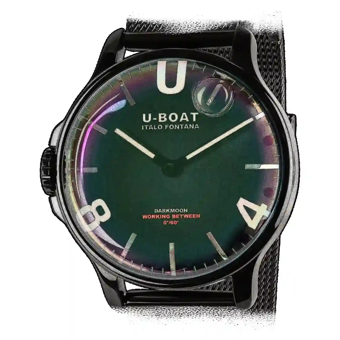 U-Boat Darkmoon Quarz Schwarz