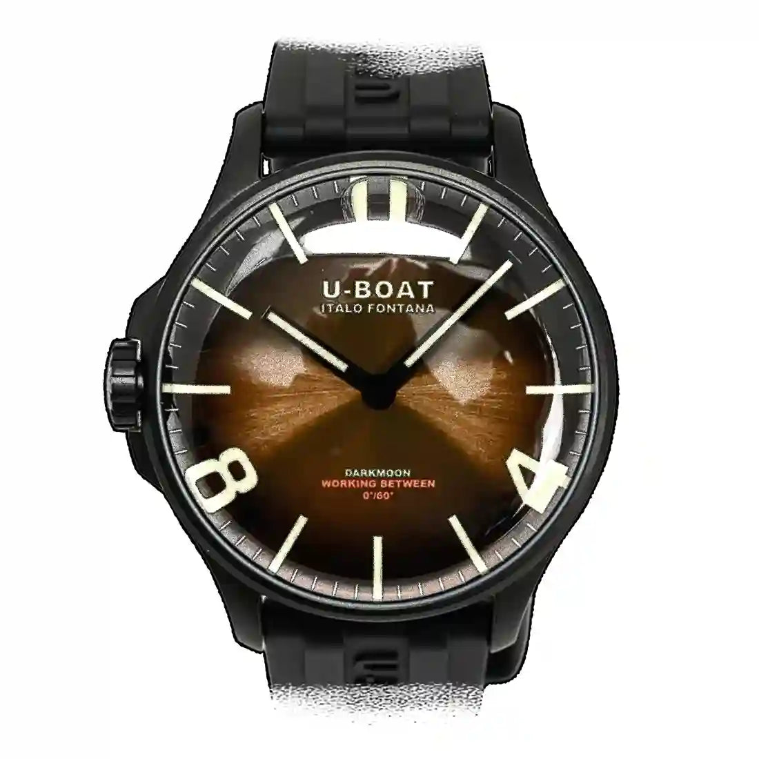 U-Boat Darkmoon Quarz Braun