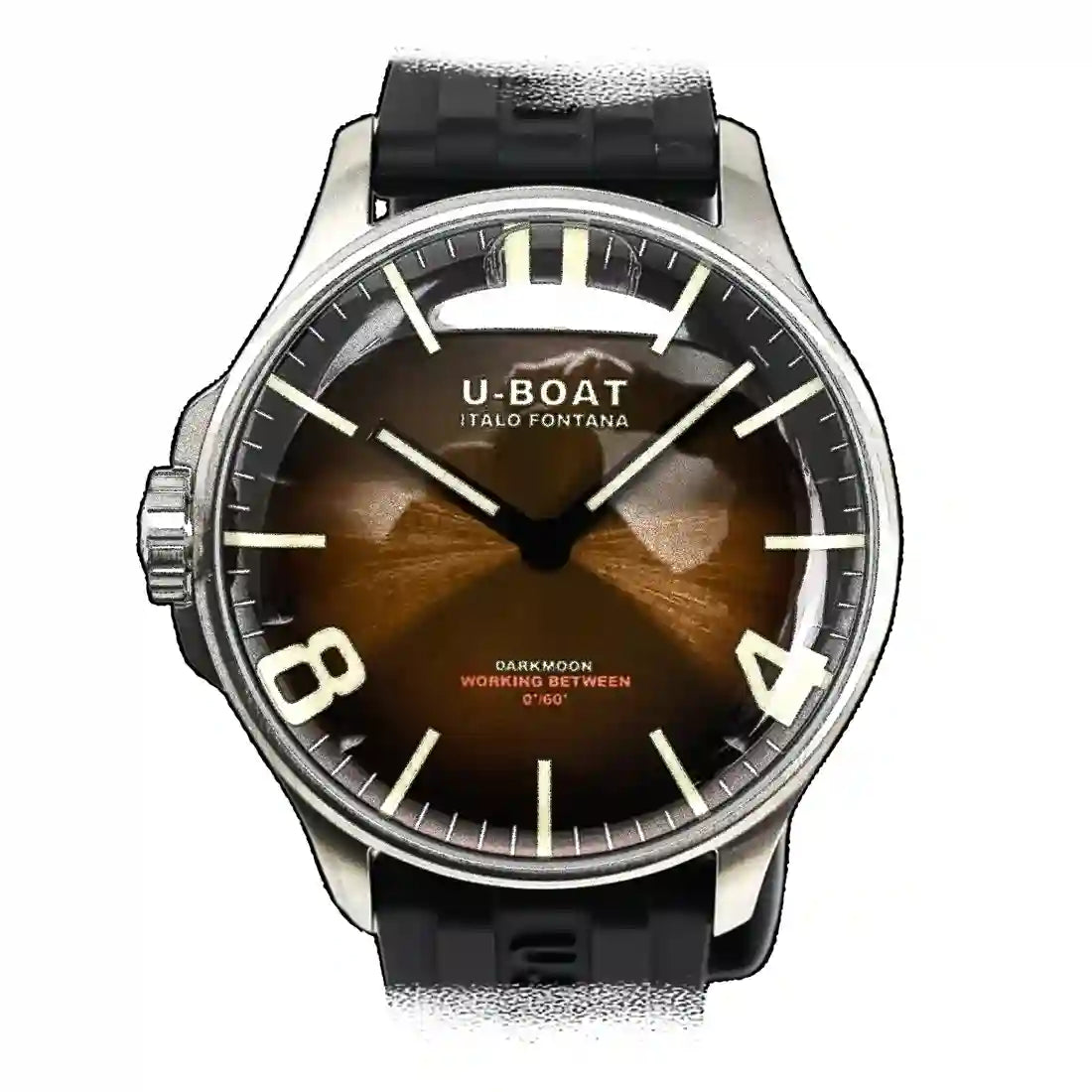 U-Boat Darkmoon Quarz Braun