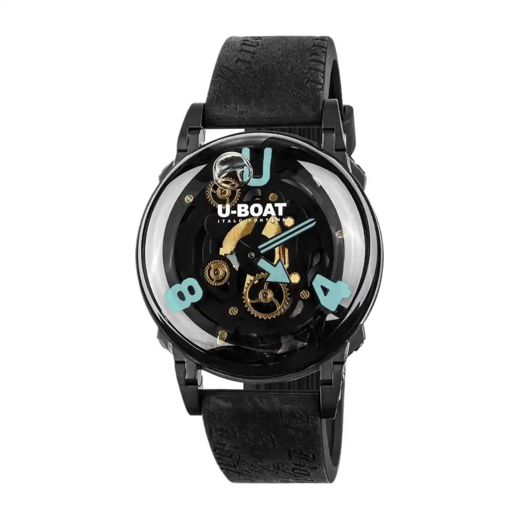 U-Boat U-65 3353 Black Dial Stainless Steel 44mm Watch