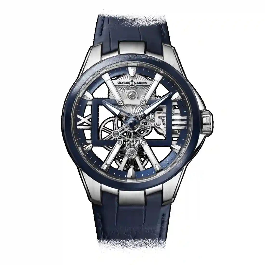 Ulysse Nardin Ulysse Nardin Executive Remontage Manuel Bleu 42mm