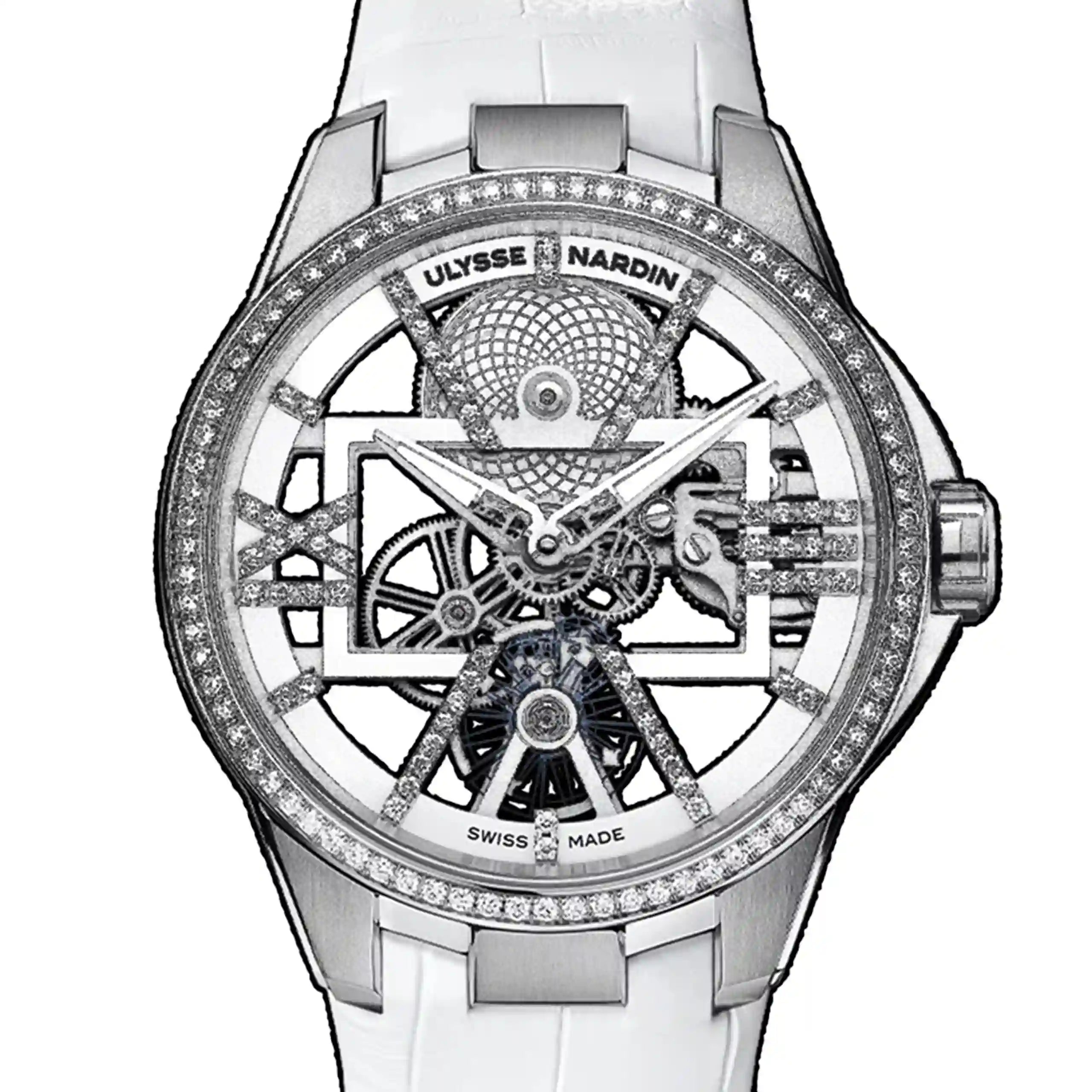 Ulysse Nardin Ulysse Nardin Executive Remontage Manuel Blanc 42mm