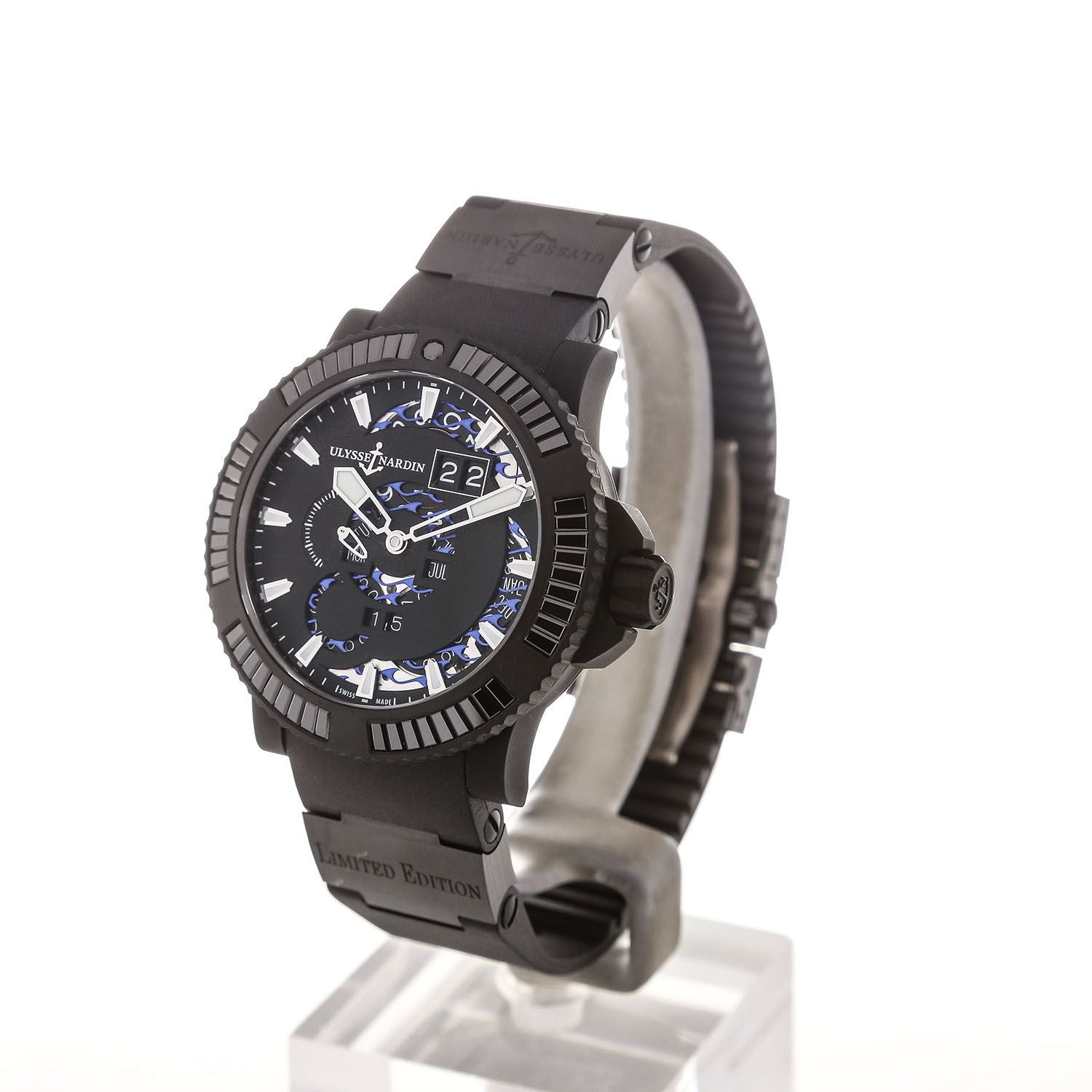Ulysse Nardin Ulysse Nardin Marine Automatic Zwart 46 mm