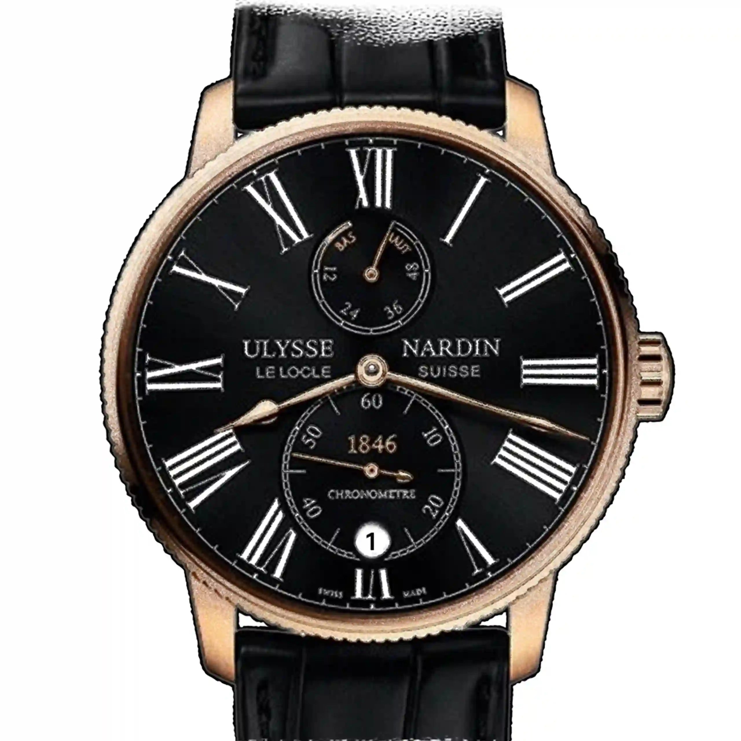 Ulysse Nardin Ulysse Nardin Marine Automatik Schwarz