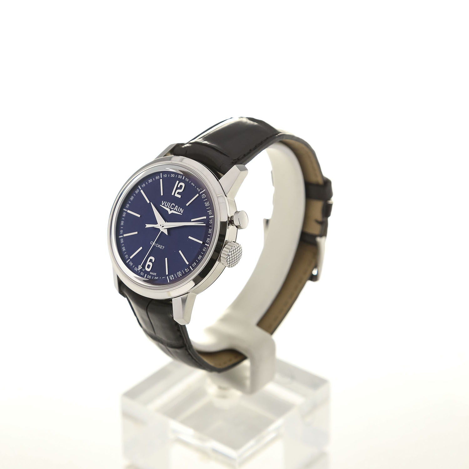 Vulcain 50S Presidents Manual Winding Blue