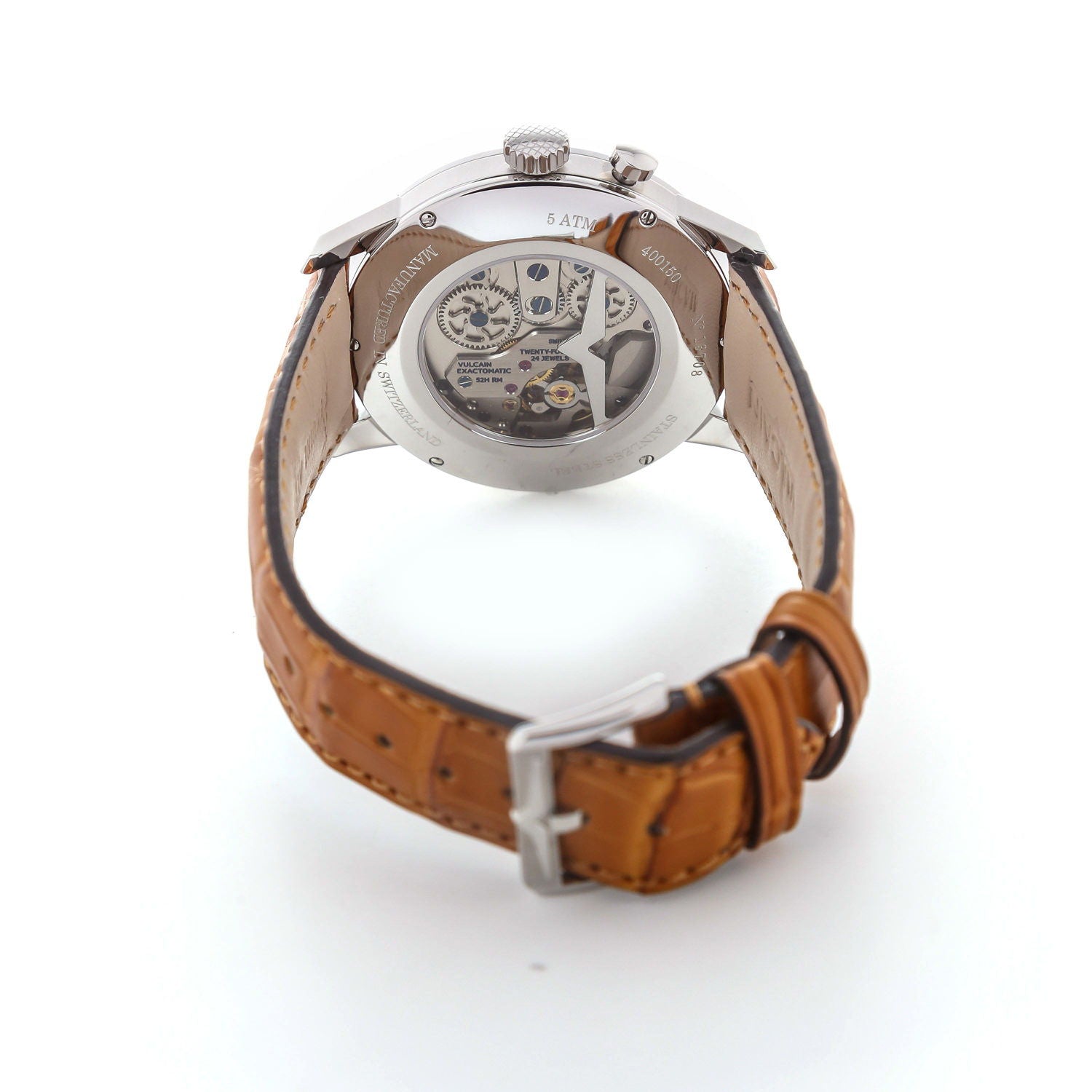 Buy Vulcain 50s Presidents 400150A76.BAL114 | Free Shipping | Montredo
