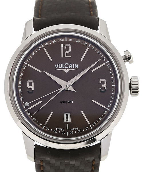 Vulcain 50S Presidents Handaufzug Braun
