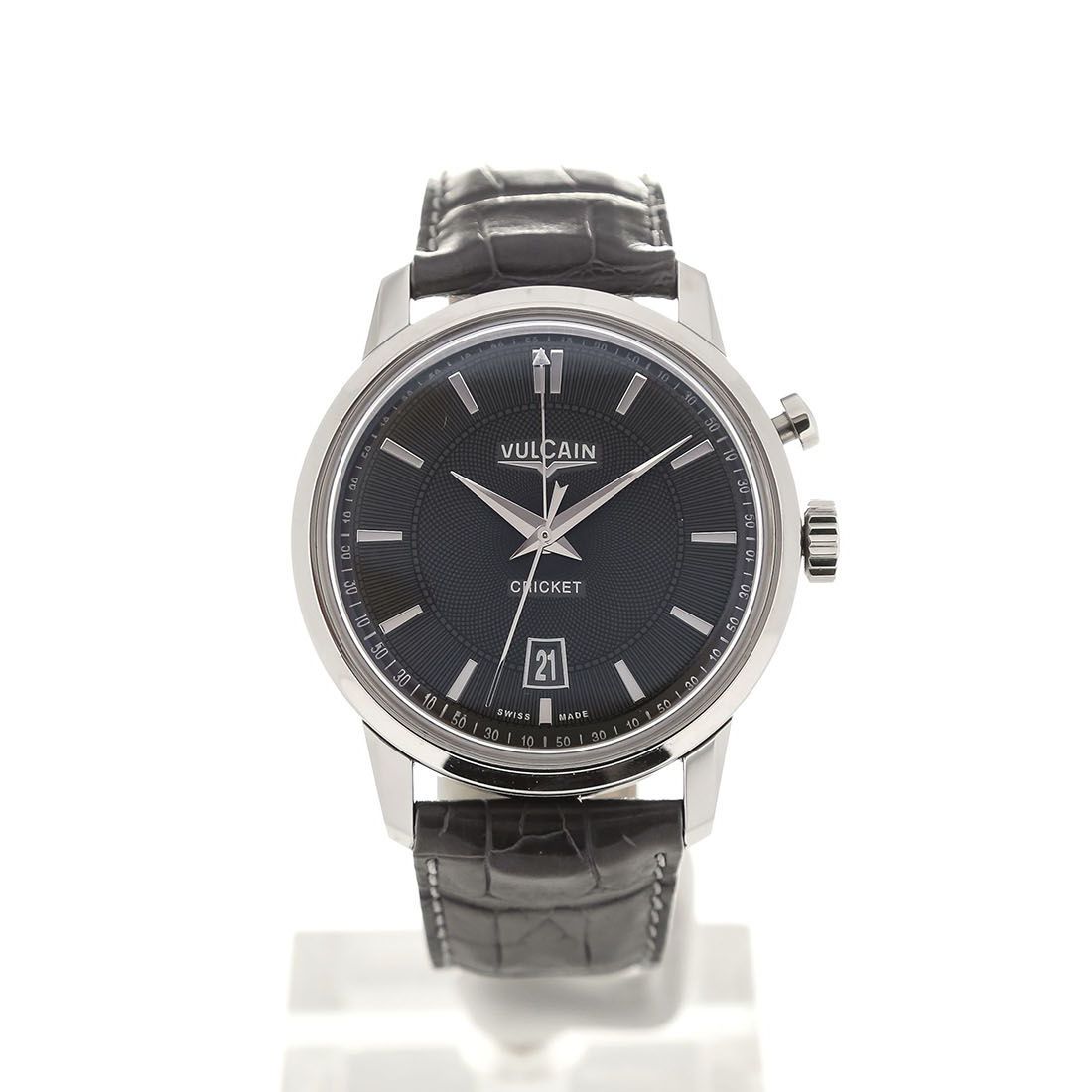 Vulcain 50S Presidents Handaufzug Schwarz