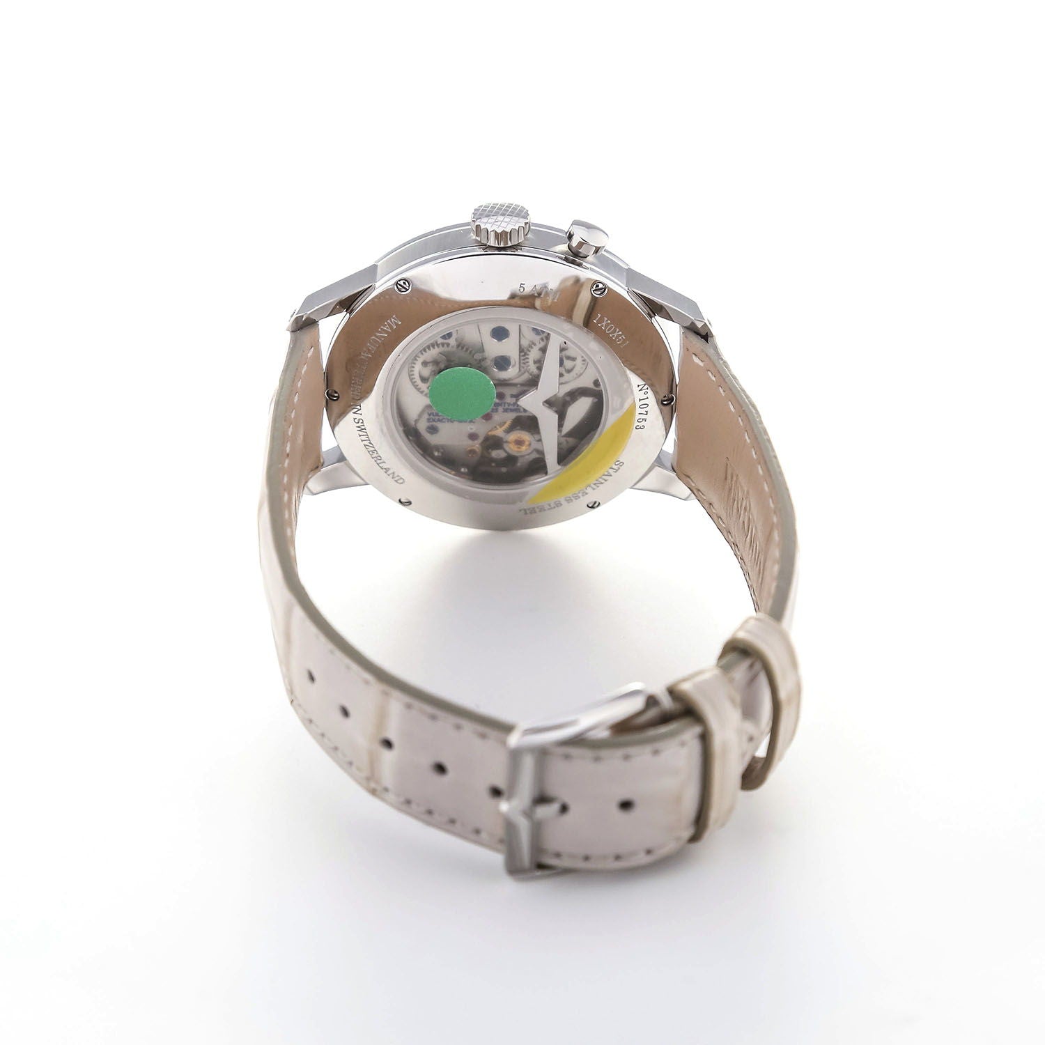 Vulcain 50S Presidents Handaufzug Beige