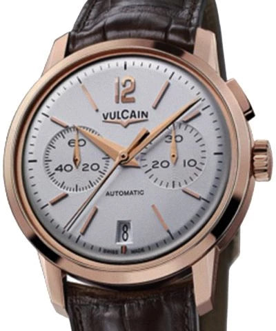 Vulcain 50S Presidents Automatic Zilver 42 mm