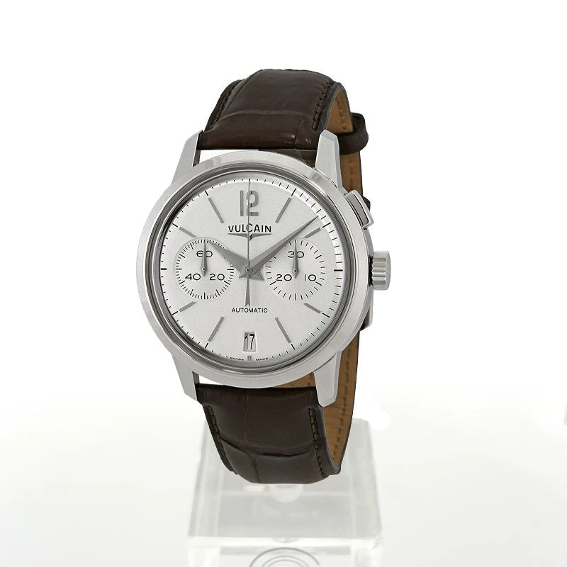 Vulcain 50S Presidents Automatic Zilver 42 mm