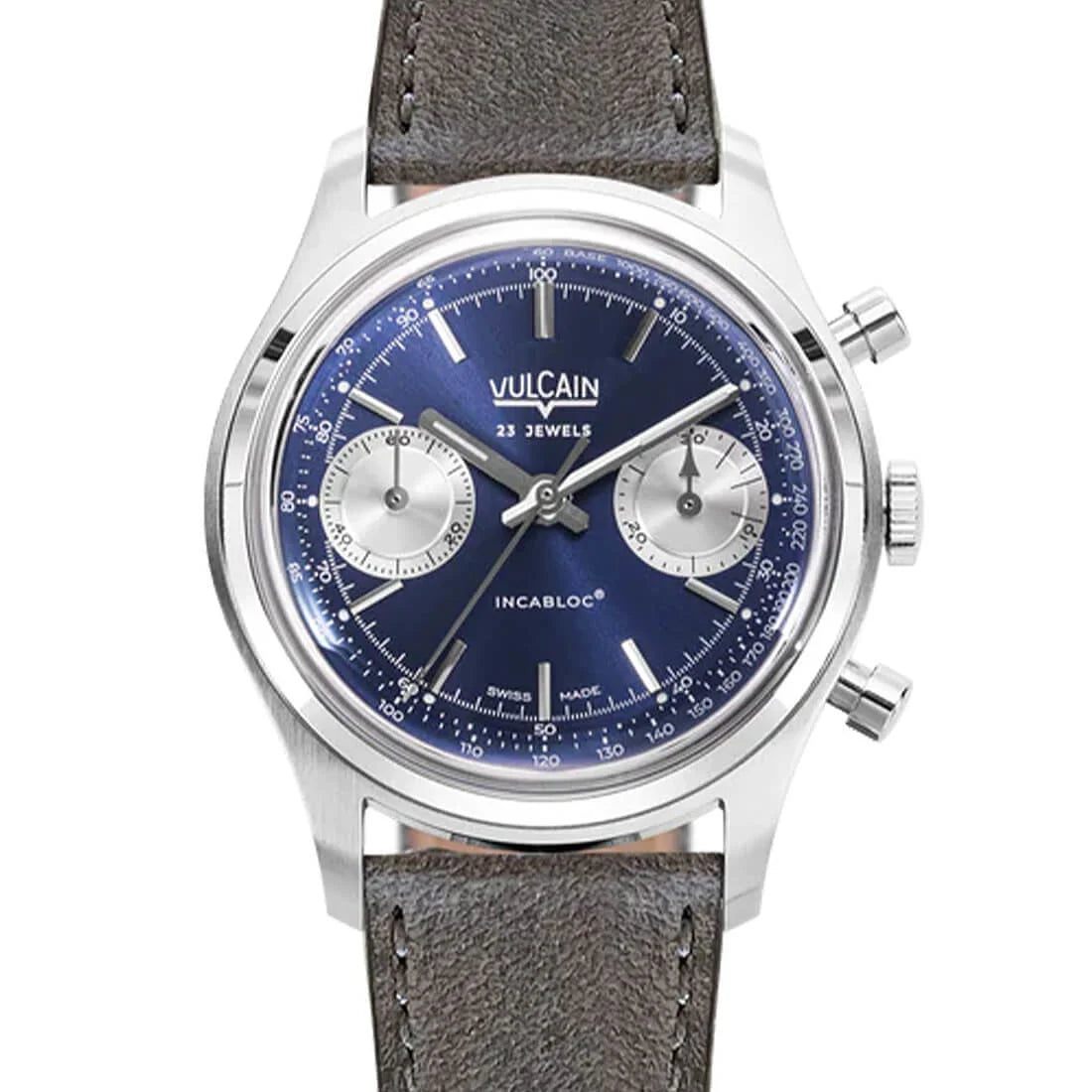 Vulcain Chronograph Manual Winding Blue 38mm