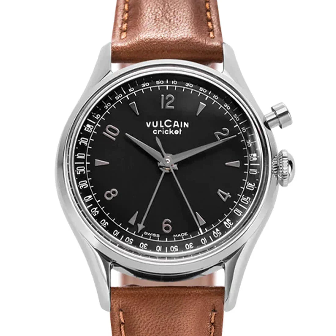 Vulcain Cricket Remontage Manuel Noir