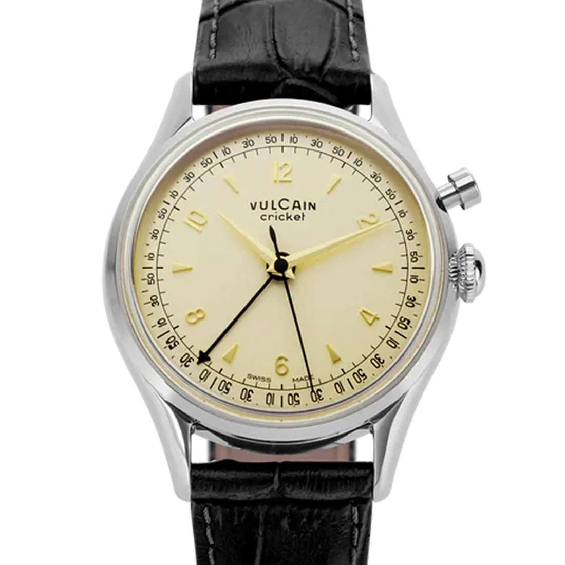 Vulcain Cricket Remontage Manuel Coquille D'Œuf