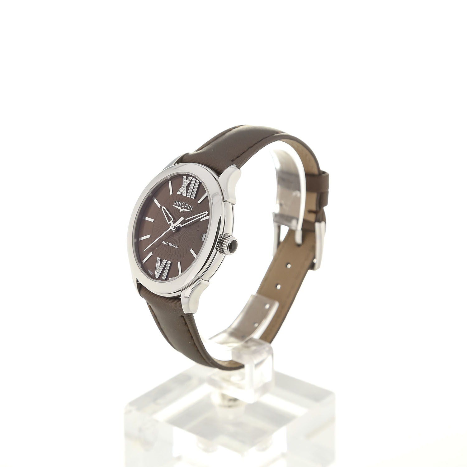 Vulcain First Lady Automatik Braun