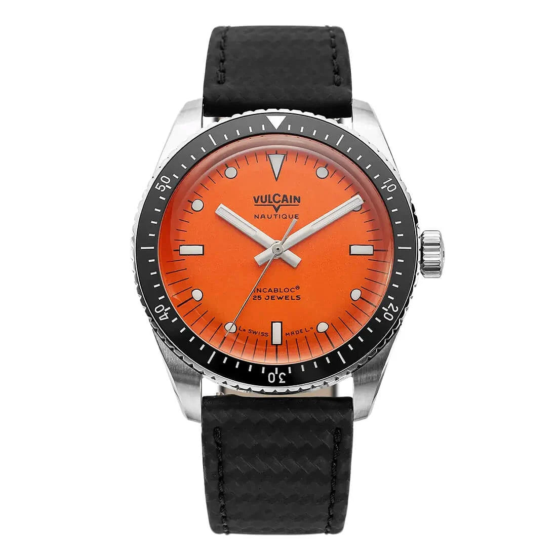 Vulcain Skindiver Nautique Automatique Orange