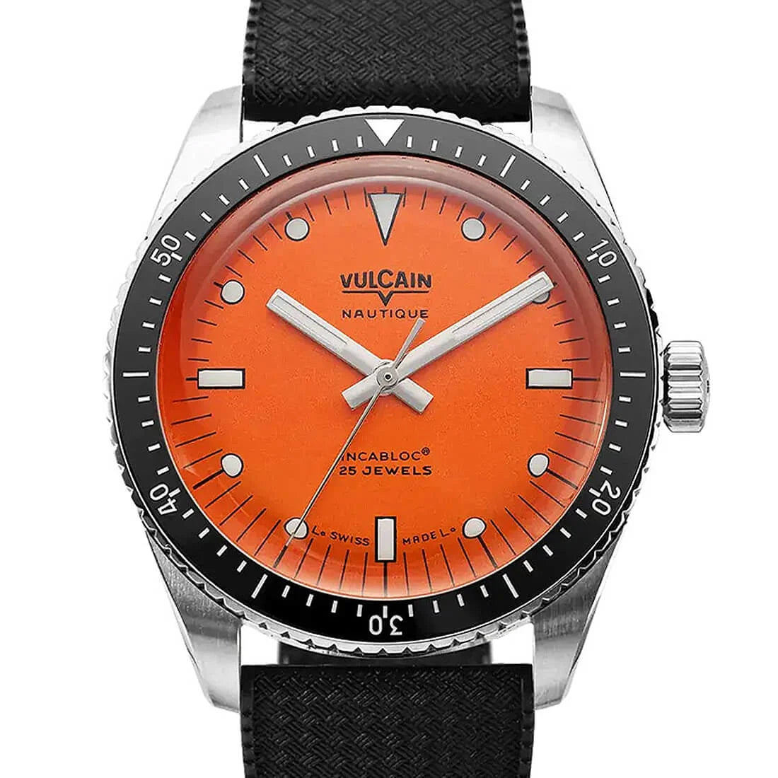 Vulcain Skindiver Nautique Automatique Orange
