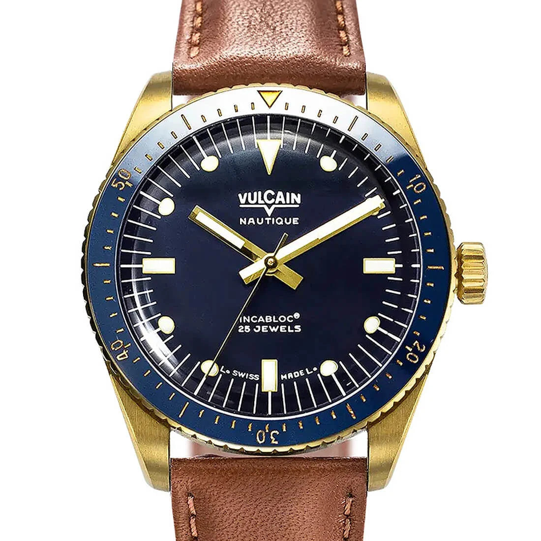 Vulcain Skindiver Nautique Automatique 38 mm