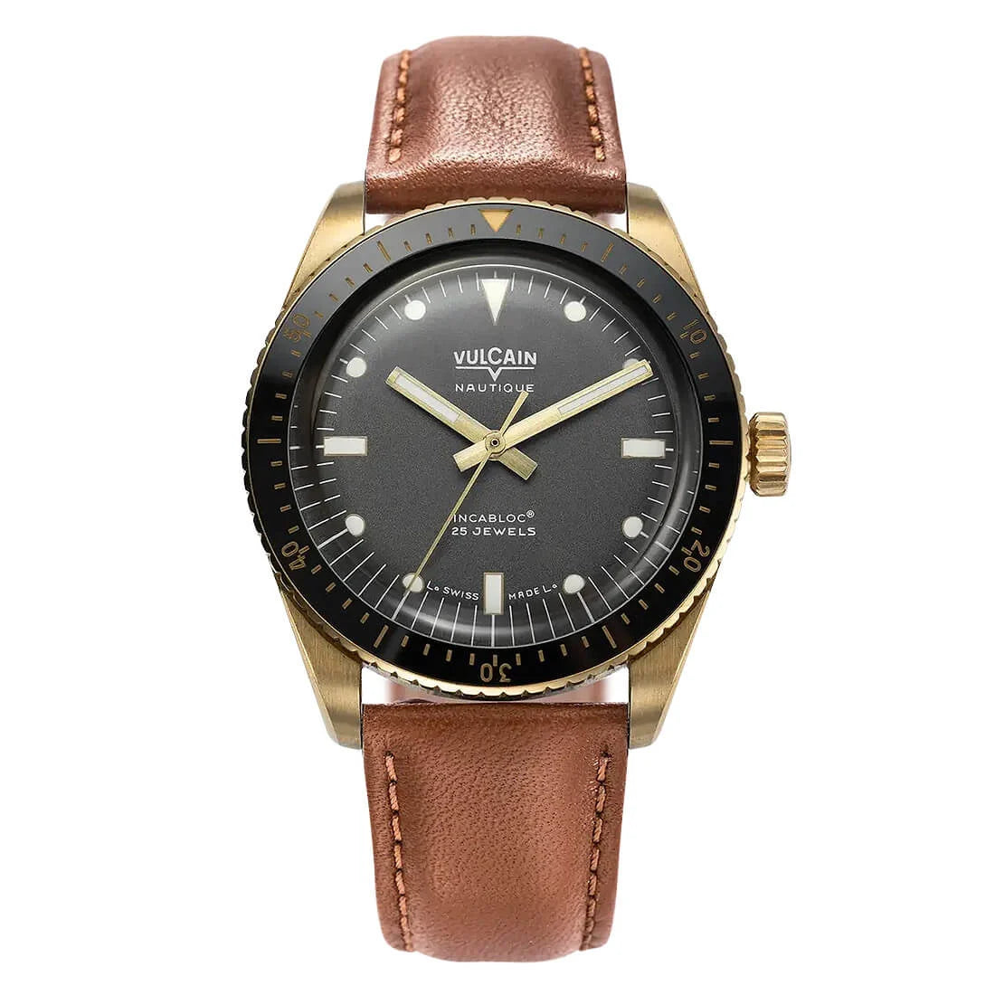 Vulcain Skindiver Nautique Automatic Grey 38mm