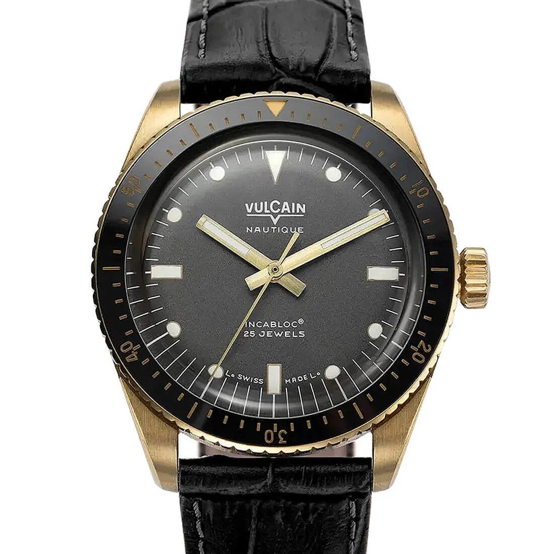 Vulcain Skindiver Nautique Automatic Grey 38mm