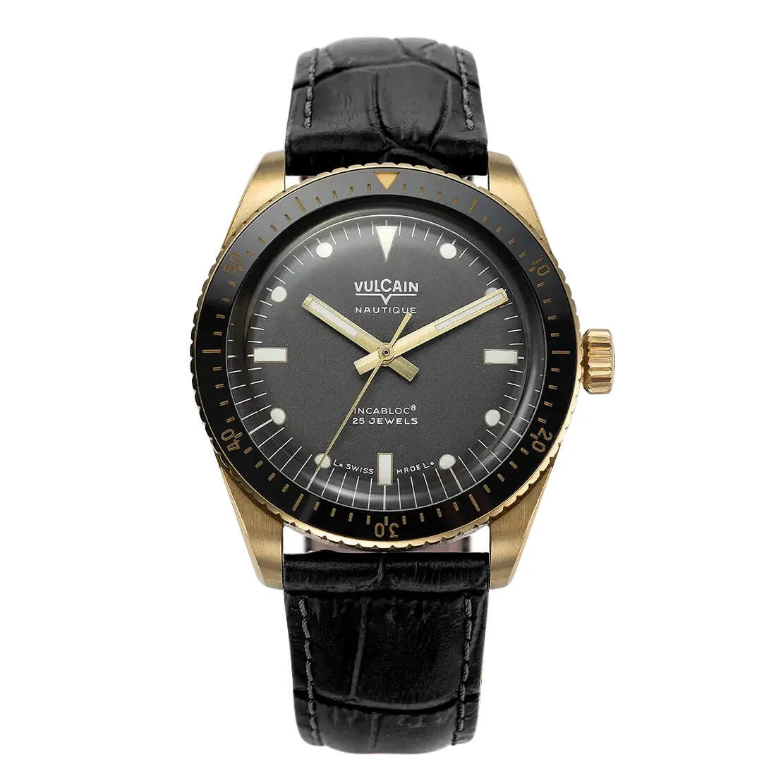 Vulcain Skindiver Nautique Automatic Grey 38mm