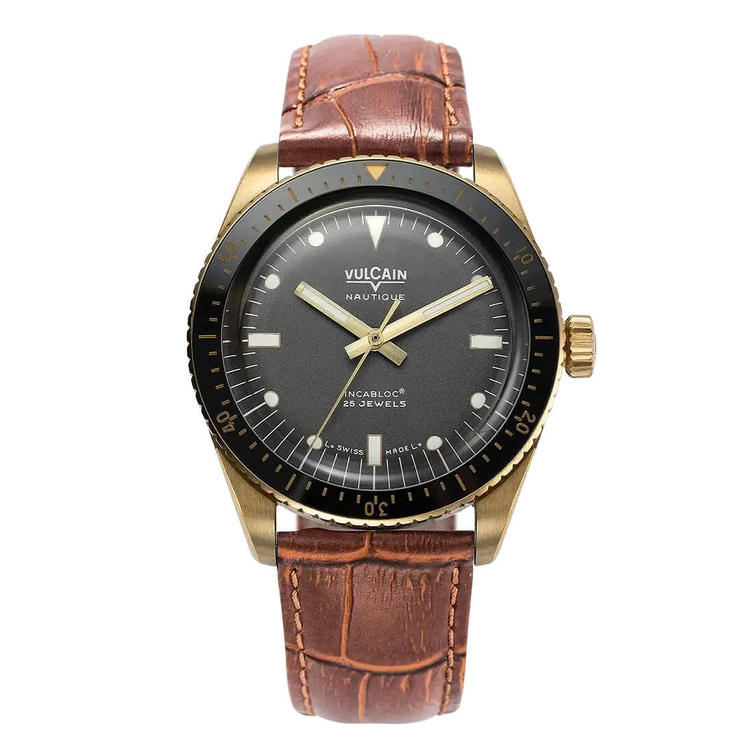 Vulcain Skindiver Nautique Automatic Grey 38mm