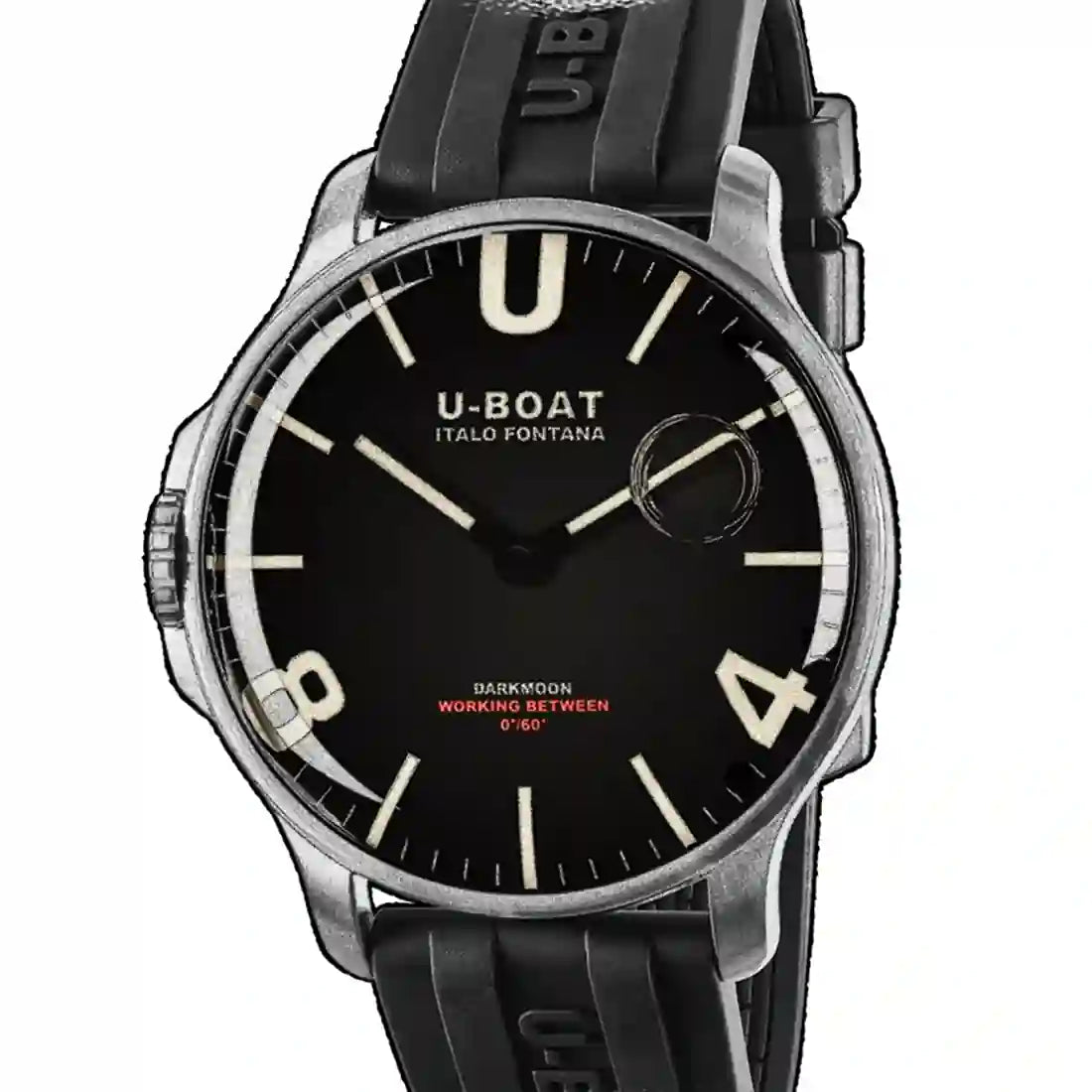 U-Boat Darkmoon Quarz Schwarz