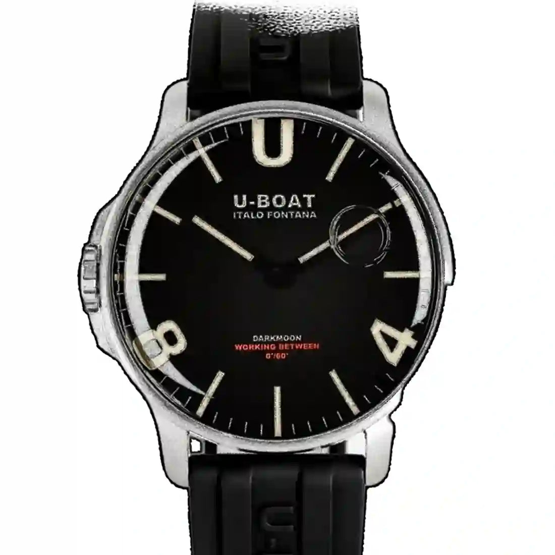 U-Boat Darkmoon Quarz Schwarz