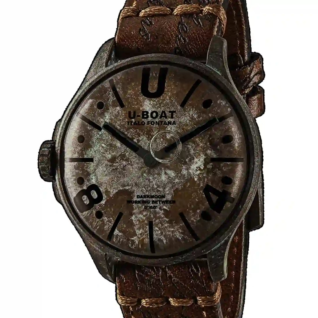 U-Boat Darkmoon Unico Quarz Braun