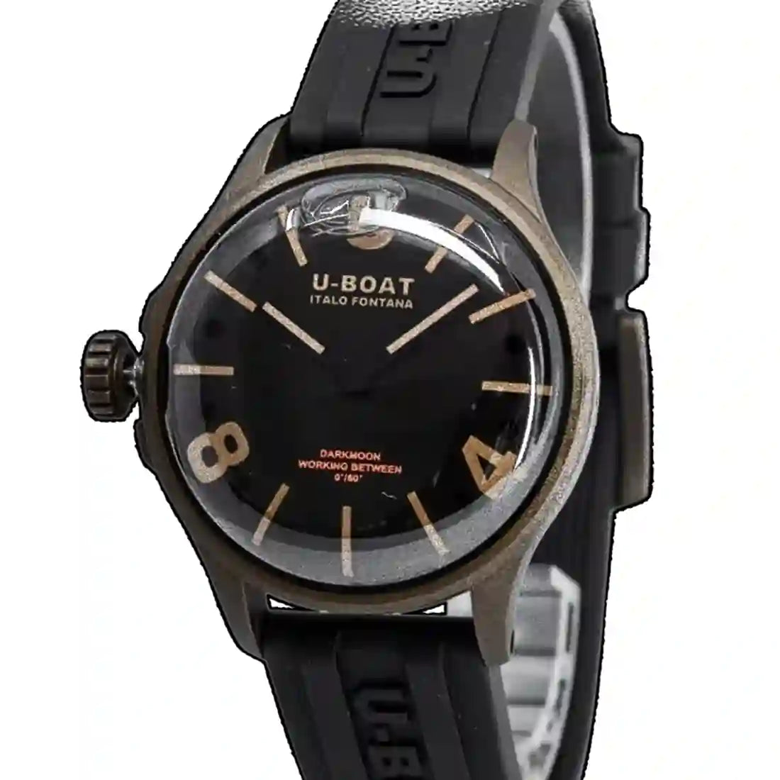 U-Boat Darkmoon Quarz Schwarz