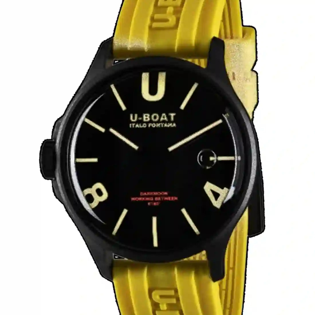 U-Boat Darkmoon Quarz Schwarz