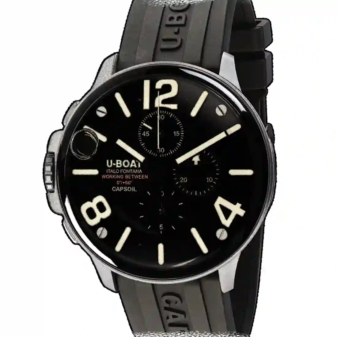 U-Boat Capsoil Quarz Schwarz