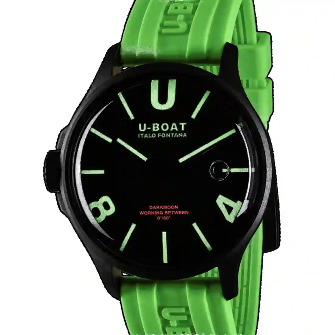 U-Boat Darkmoon Quarz Schwarz