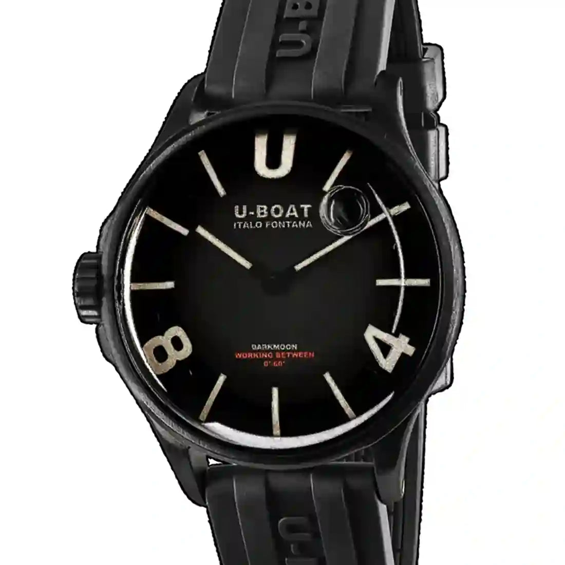 U-Boat Darkmoon Quarz Schwarz