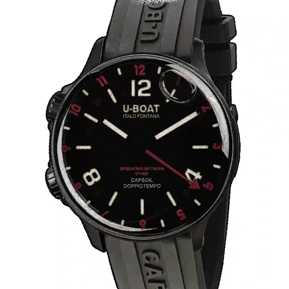 U-Boat Capsoil Quarz Schwarz