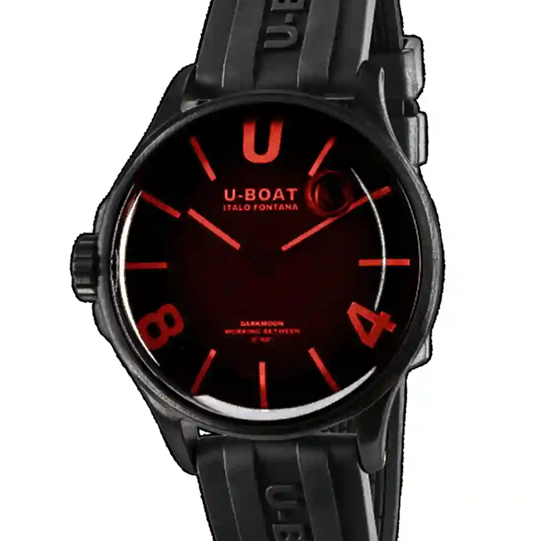 U-Boat Darkmoon Quarz Schwarz