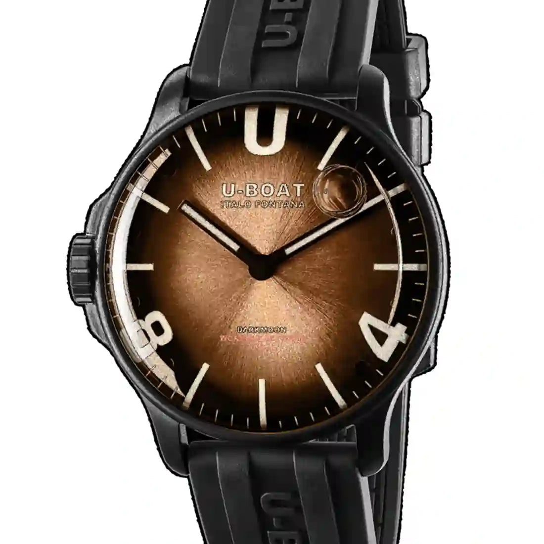 U-Boat Darkmoon Quarz Braun